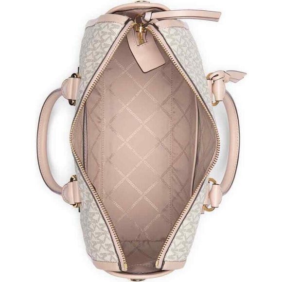 Michael Kors Carine Logo Large Satchel - Picture 16 of 16